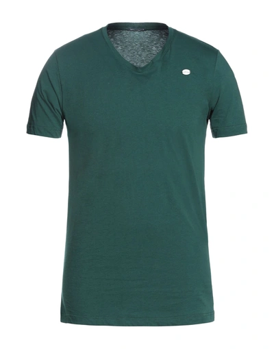 Shop Neill Katter T-shirts In Dark Green