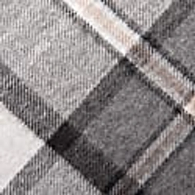 Kinalba Oban Alba Grey Cashmere Scarf In Cashmere