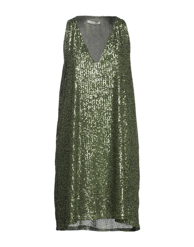 Shop No-nà Woman Mini Dress Green Size Xs Polyester, Viscose