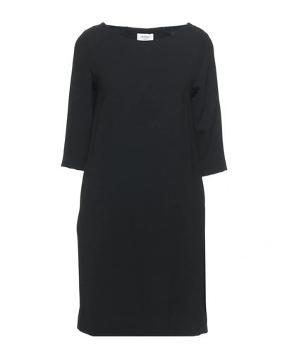 Shop Ottod'ame Woman Short Dress Black Size 8 Polyester, Elastane