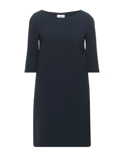 Shop Ottod'ame Woman Mini Dress Midnight Blue Size 2 Polyester, Elastane