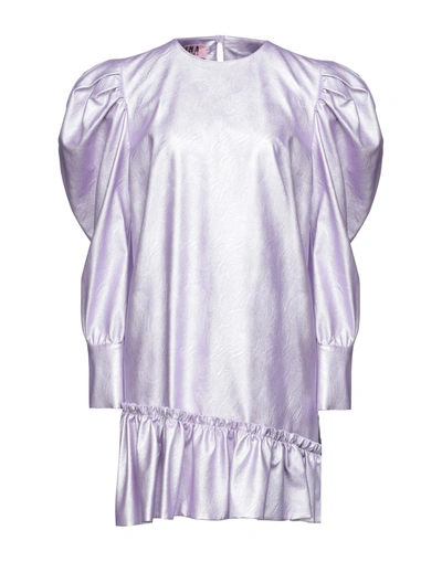 Shop Gna G!na Short Dresses In Lilac