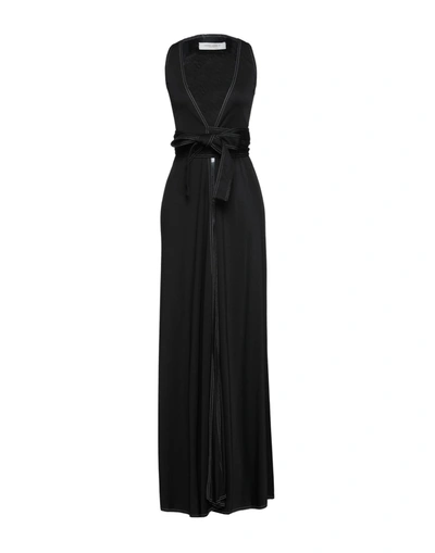 Shop Golden Goose Woman Maxi Dress Black Size 6 Viscose, Polyamide