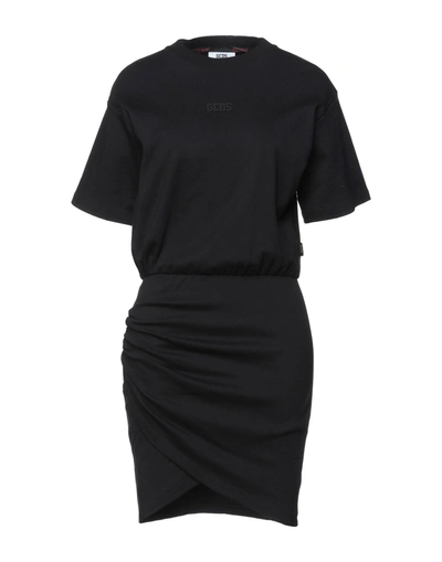 Shop Gcds Short Dresses In Black