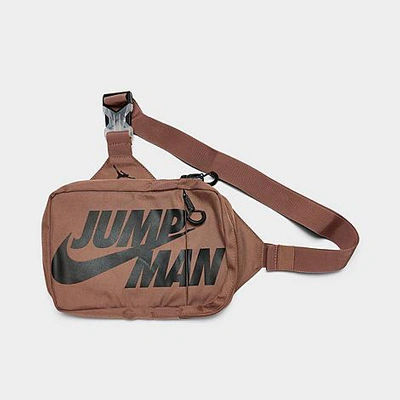 Nike Jordan Jumpman Crossbody Bag In Brown | ModeSens