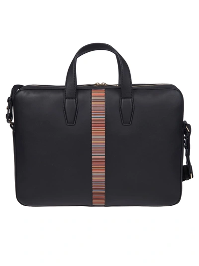 Shop Paul Smith Shoulder Bag In Black