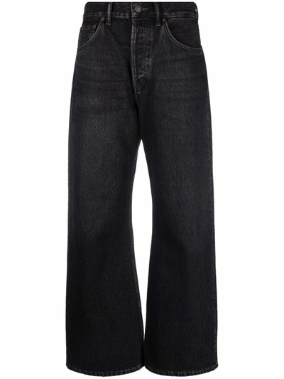 Shop Acne Studios 2021 Loose-fit Jeans In Black