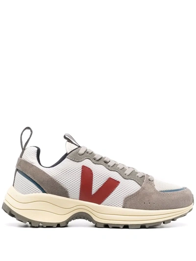 Shop Veja Venturi Chunky-sole Sneakers In Grau