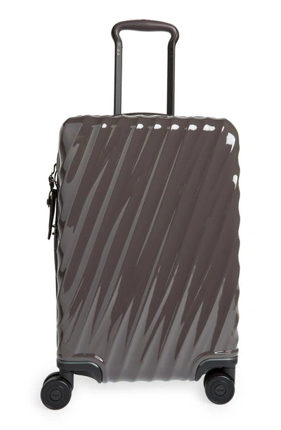 Shop Tumi 22-inch 19 Degrees International Expandable Spinner Carry-on In Iron