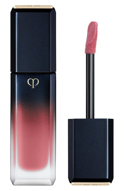 Shop Clé De Peau Beauté Radiant Liquid Rouge Matte Lipstick In Quiet Storm