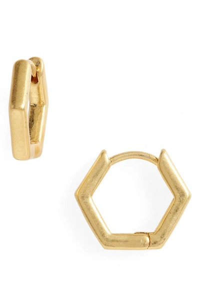 Madewell on sale hexagon earrings