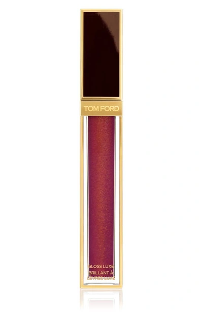 Shop Tom Ford Gloss Luxe Moisturizing Lip Gloss In Bare Assed