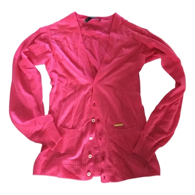 Pre-owned Dsquared2 Cashmere Cardigan In Pink