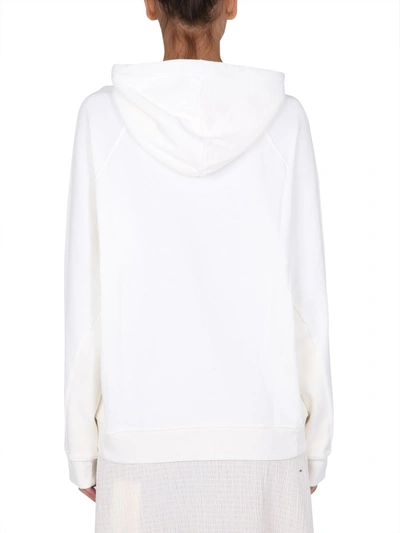 Shop Sunnei X Eleonora Bonucci Sweatshirt With Logo Print Unisex In White