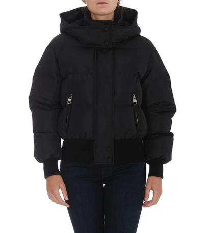 Shop Alexander Mcqueen Down Jacket In Black