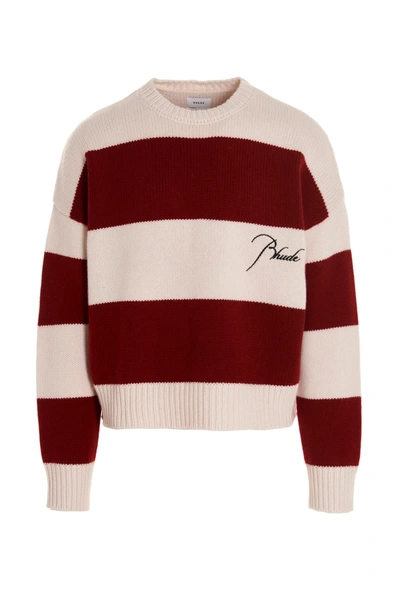 Shop Rhude Sweater In Multicolor