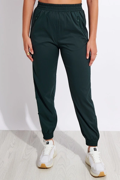 Shop Girlfriend Collective Summit Track Pants In Green