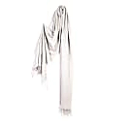 Kinalba Callan Light Grey Cashmere Stole In Cashmere
