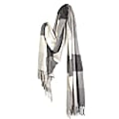 Kinalba Callan Grey Reiver Cashmere Stole In Cashmere