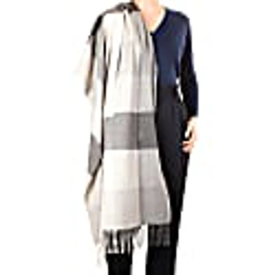 Kinalba Callan Grey Reiver Cashmere Stole In Cashmere
