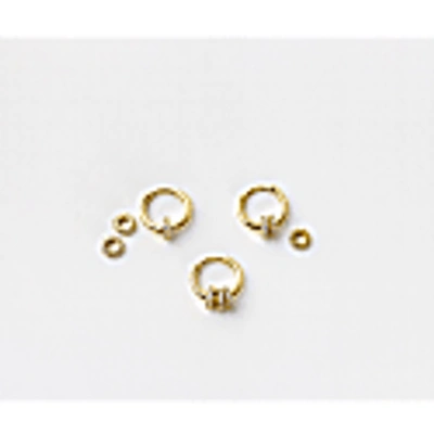 Olivia Le Emma Convertible Pave Gold Hoop Earrings - Silver In Hoop