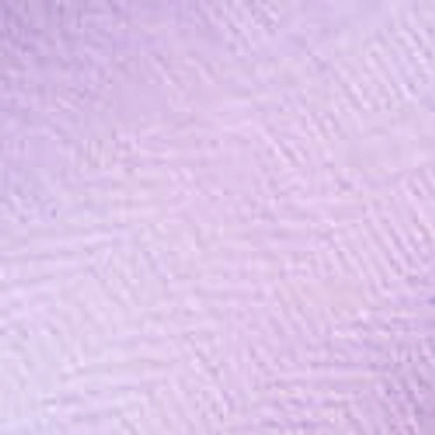 Kinalba Marquee Lilac Herringbone Cashmere And Silk Stole In Silk
