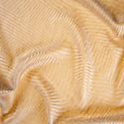 Kinalba Marquee Warm Camel Herringbone Cashmere And Silk Stole In Silk