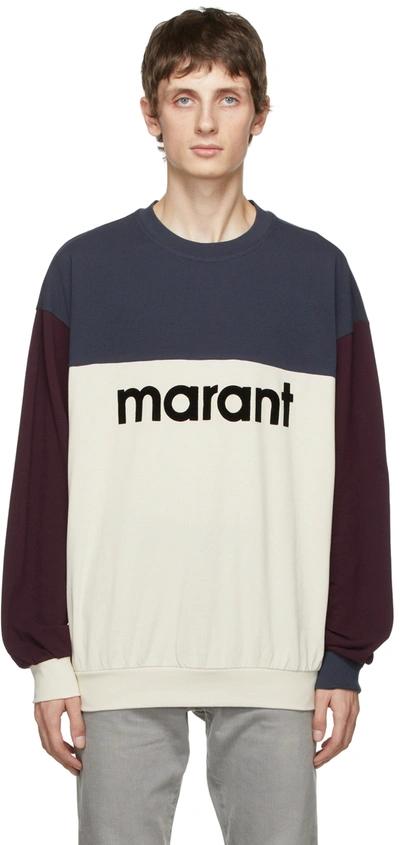 Shop Isabel Marant Aftone Sweatshirt In Faded Black 02fk