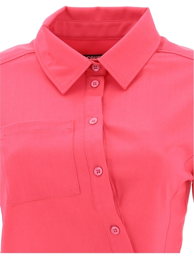 Shop Jacquemus "la Tunique Jocou" Shirt In Pink