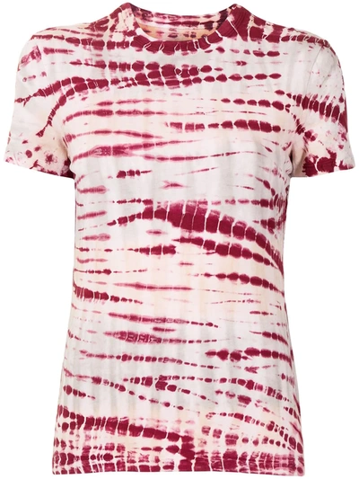 Shop Proenza Schouler White Label Tie-dye Printed T-shirt In Weiss