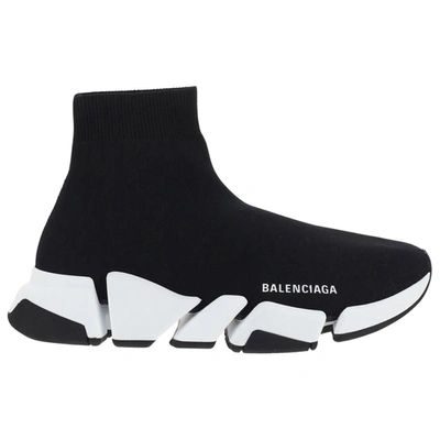 Shop Balenciaga Women's Shoes High Top Trainers Sneakers   Speed In Black
