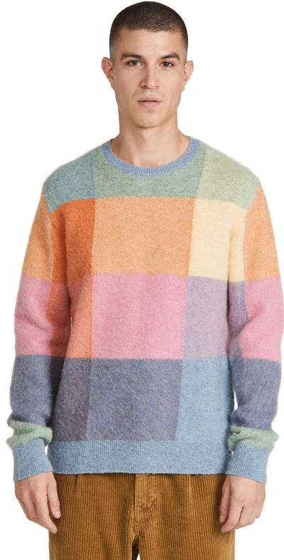 Shop Polo Ralph Lauren Wool Patchwork Fun Sweater