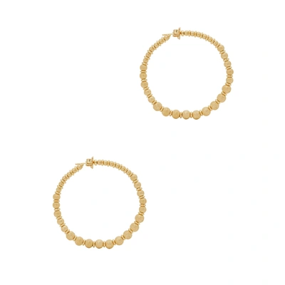 Shop Soru Jewellery Graziella 24kt Gold-plated Hoop Earrings