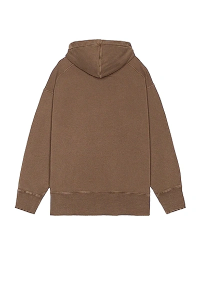 Shop Givenchy Oversized Hoodie In Chocolate