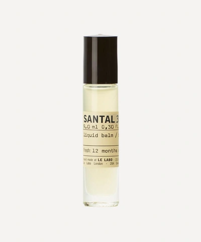 Shop Le Labo Santal 33 Liquid Balm Perfume 9ml