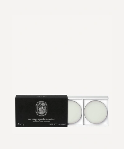 Shop Diptyque Eau Rose Solid Perfume Refill 2 X 3g