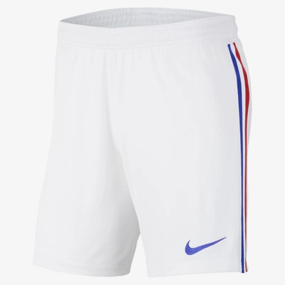 Shop Nike Fff 2020 Stadium Home/away Men's Soccer Shorts In White,concord