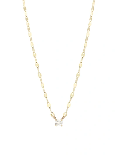 Shop Lana Jewelry Women's Lana Girl Diamond Pendant Necklace In Yellow Gold