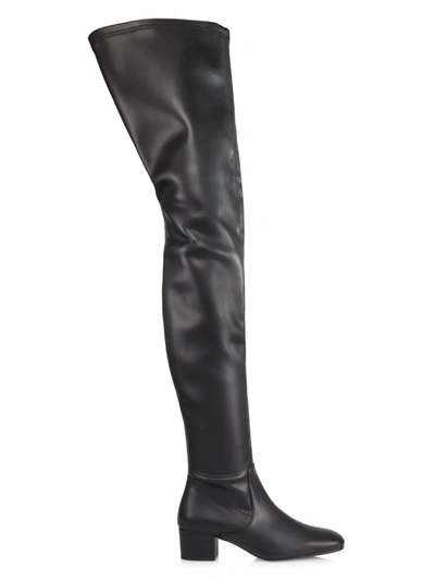 Shop Staud Women's Aimee Over-the-knee Boots In Black