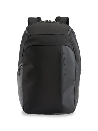 Shop Briggs & Riley Men's Zdx Cargo Carry-on Backpack In Black