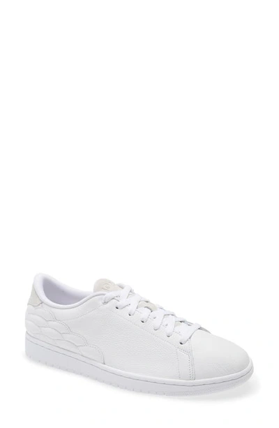 Shop Jordan Air  1 Centre Court Sneaker In White/ White/ White