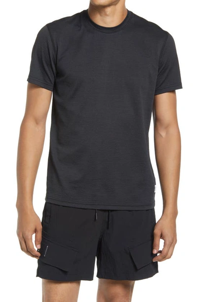 Shop Reigning Champ Solotex Mesh T-shirt In H. Black