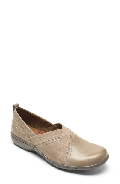 Shop Rockport Cobb Hill Penfield Flat In Taupe