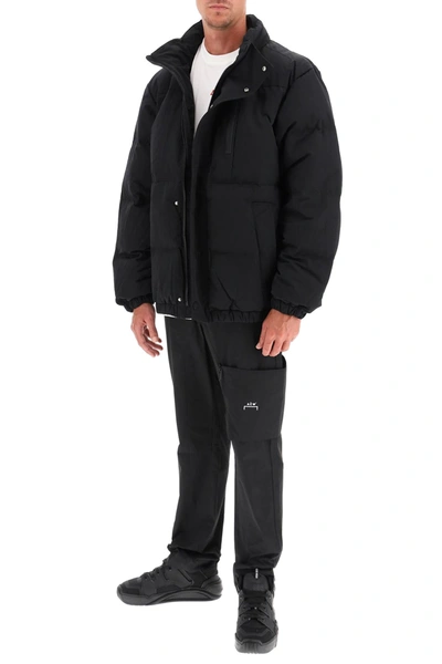 Shop A-cold-wall* Cirrus Down Jacket In Black