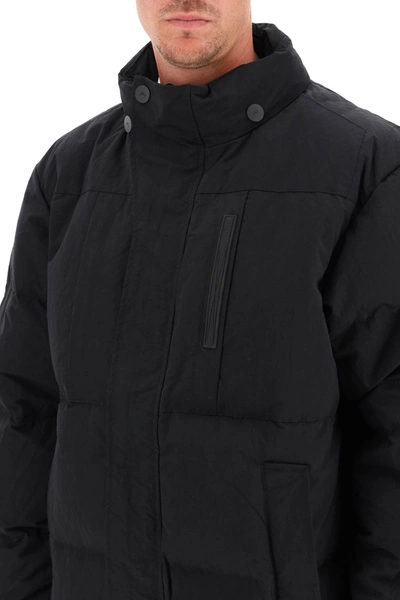 Shop A-cold-wall* Cirrus Down Jacket In Black