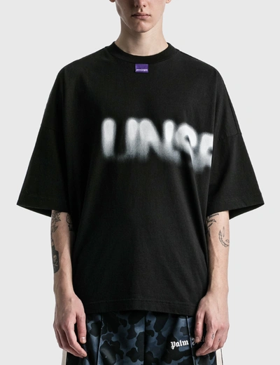 Shop Palm Angels Macro Unspoken Loose T-shirt In Black