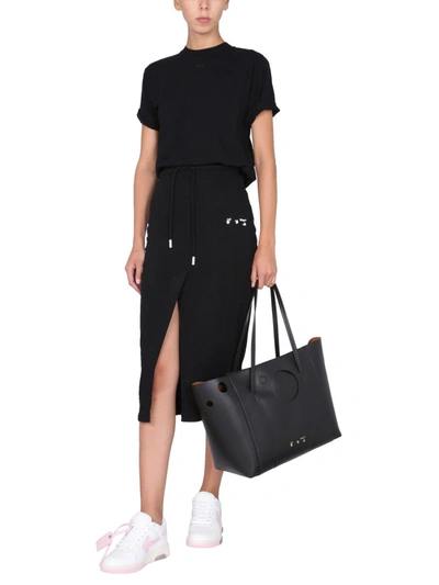 Shop Off-white Women's Black Other Materials Skirt