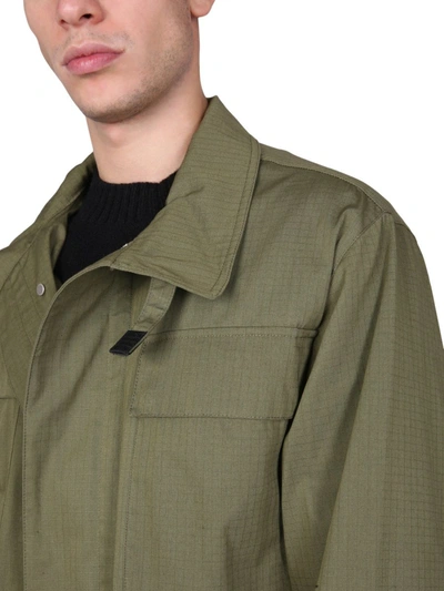 Off-white Fw21 Arrow Pattern Jacket Version Green