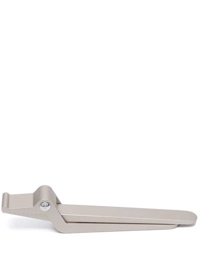 Shop Alessi Sweetheart Crocodile Nutcracker In Silber