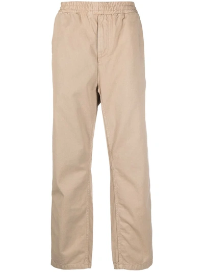 Carhartt Man Pants Sand Size M Organic Cotton In Nude